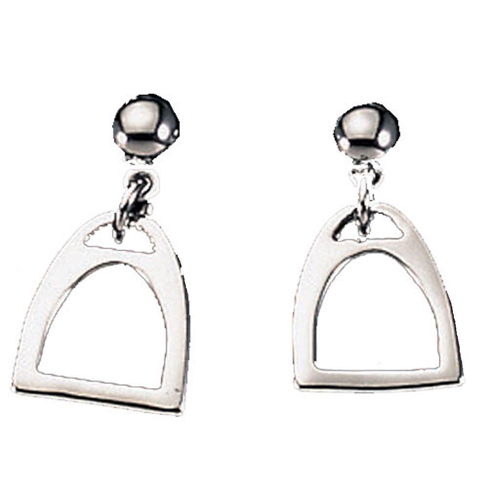 5-185510 Exselle Smooth Stirrup Earrings - Gold Plated sku 5-185510