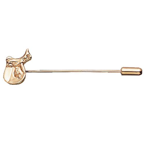 Exselle Saddle Stick Pin - Gold Plate