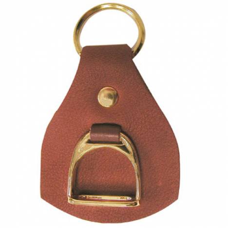 Leather With Stirrup Key Fob