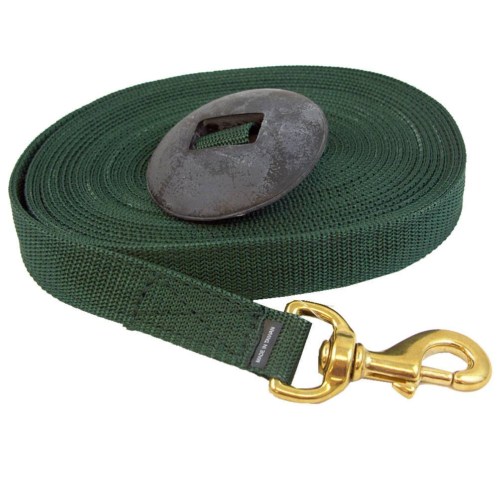 NEW Coronet Lunge Line with Rubber Stopper 25ft Navy