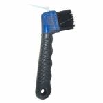 Rubber Grip Hoof Pick With Brush