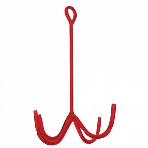 4 Prong Tack Vinyl Coated Cleaning Hook