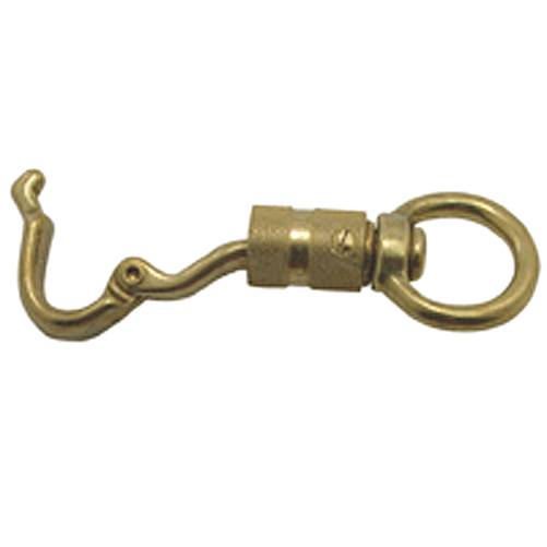 3002 Panic Snap Twist Lock Solid Brass