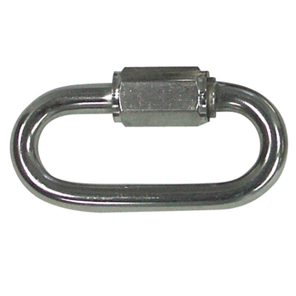 Zinc Plated Quick Link 1/8 - 10 Per Bag