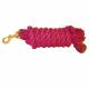 Cotton Lead Rope W/Brass Snap