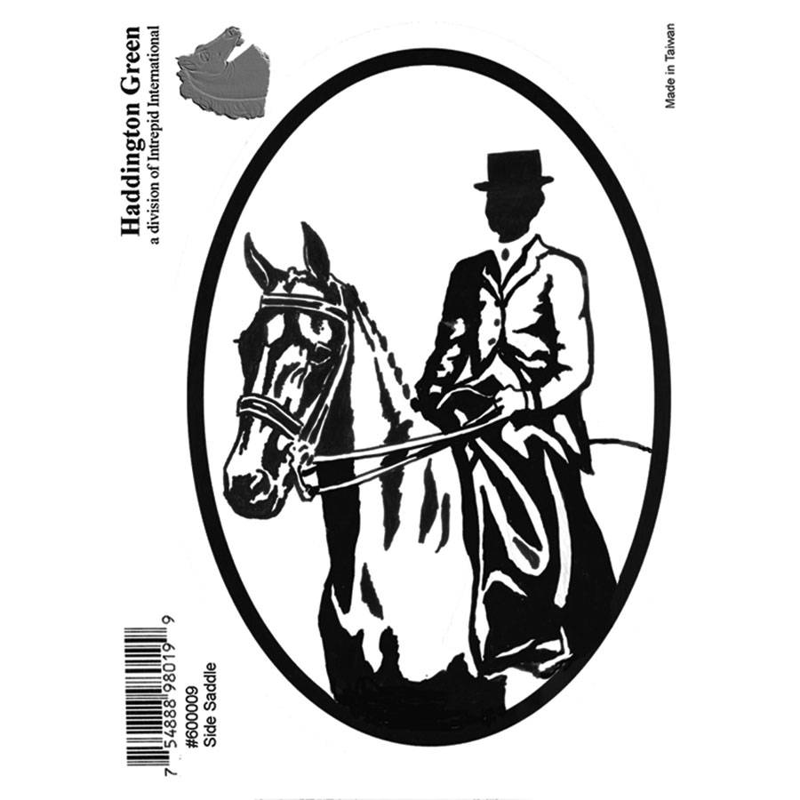 Decal - Side Saddle Rider - Pack Of 6