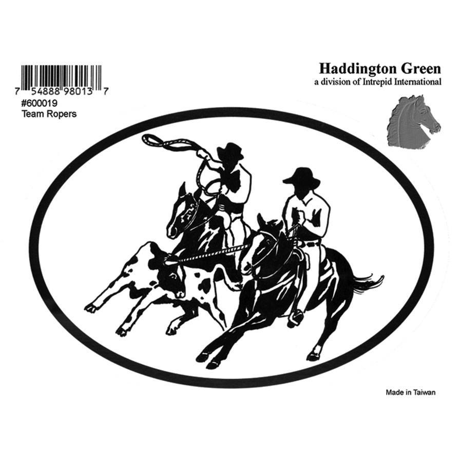 Decal - Team Roping - Pack Of 6