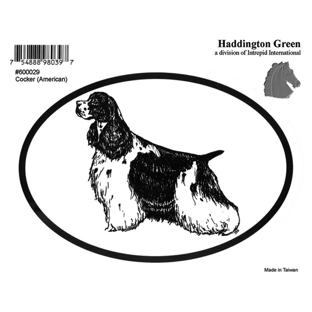 Dog Decal - American Cocker Spaniel - Pack Of 6