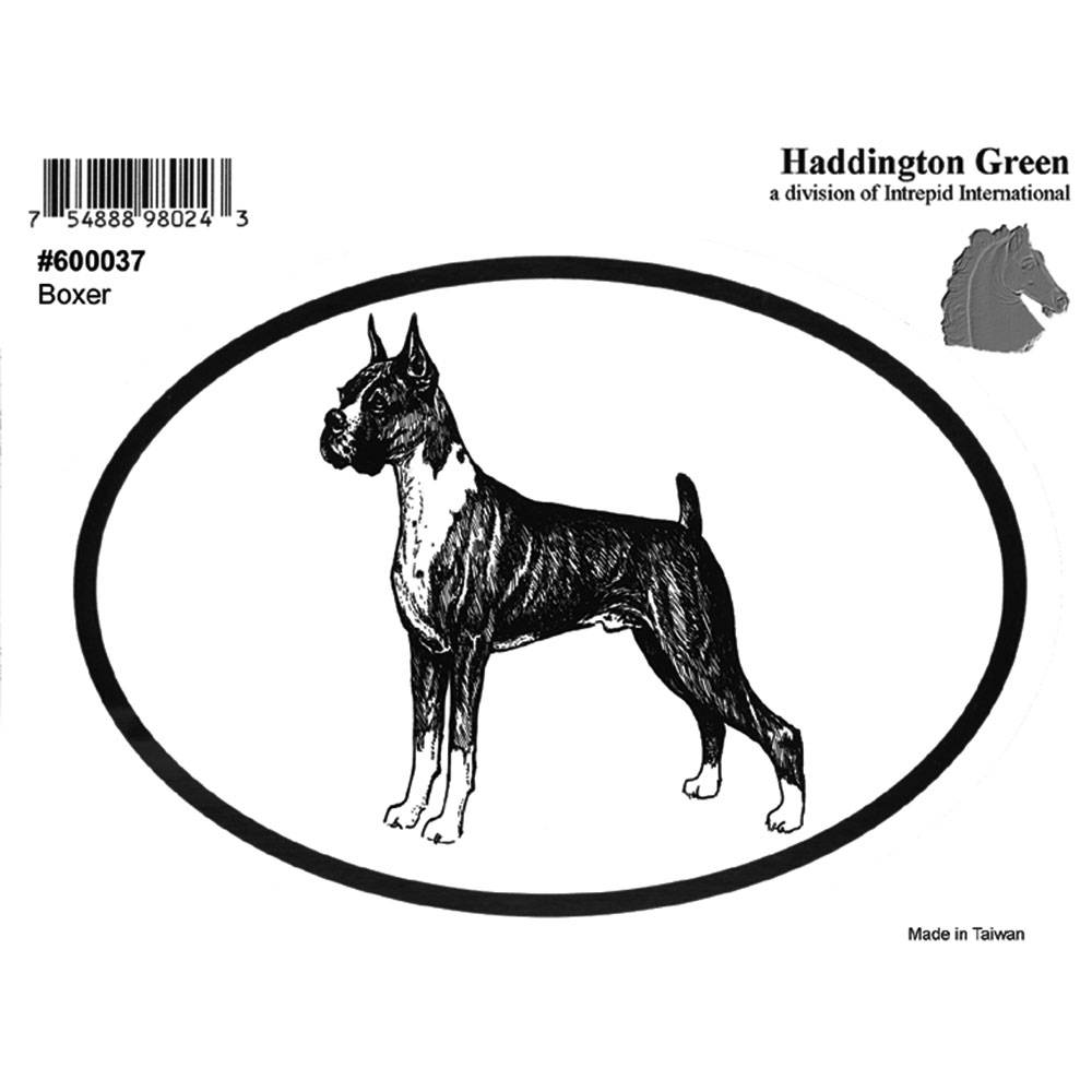 Dog Decal - Boxer - Pack Of 6