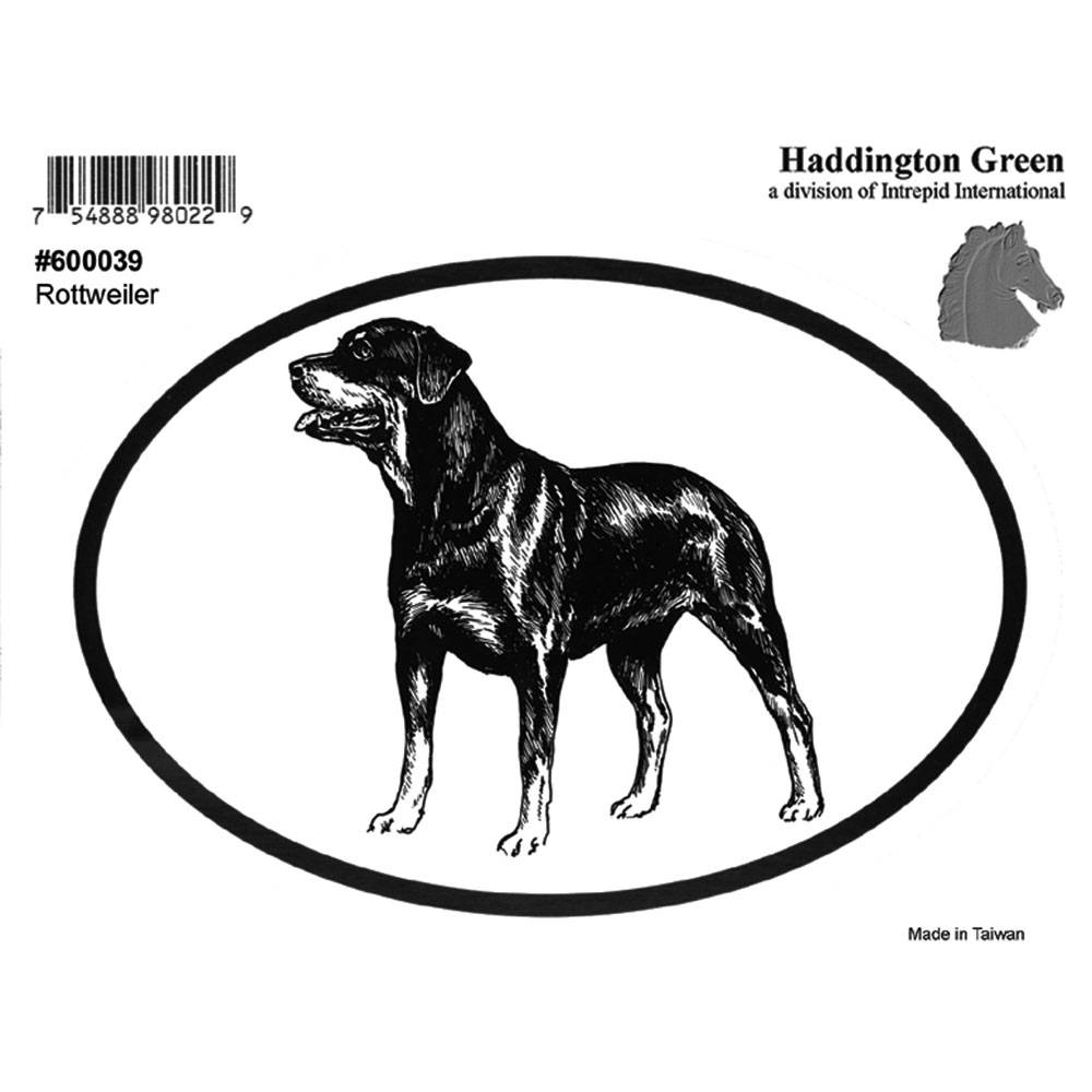 Dog Decal - Rottweiler - Pack Of 6