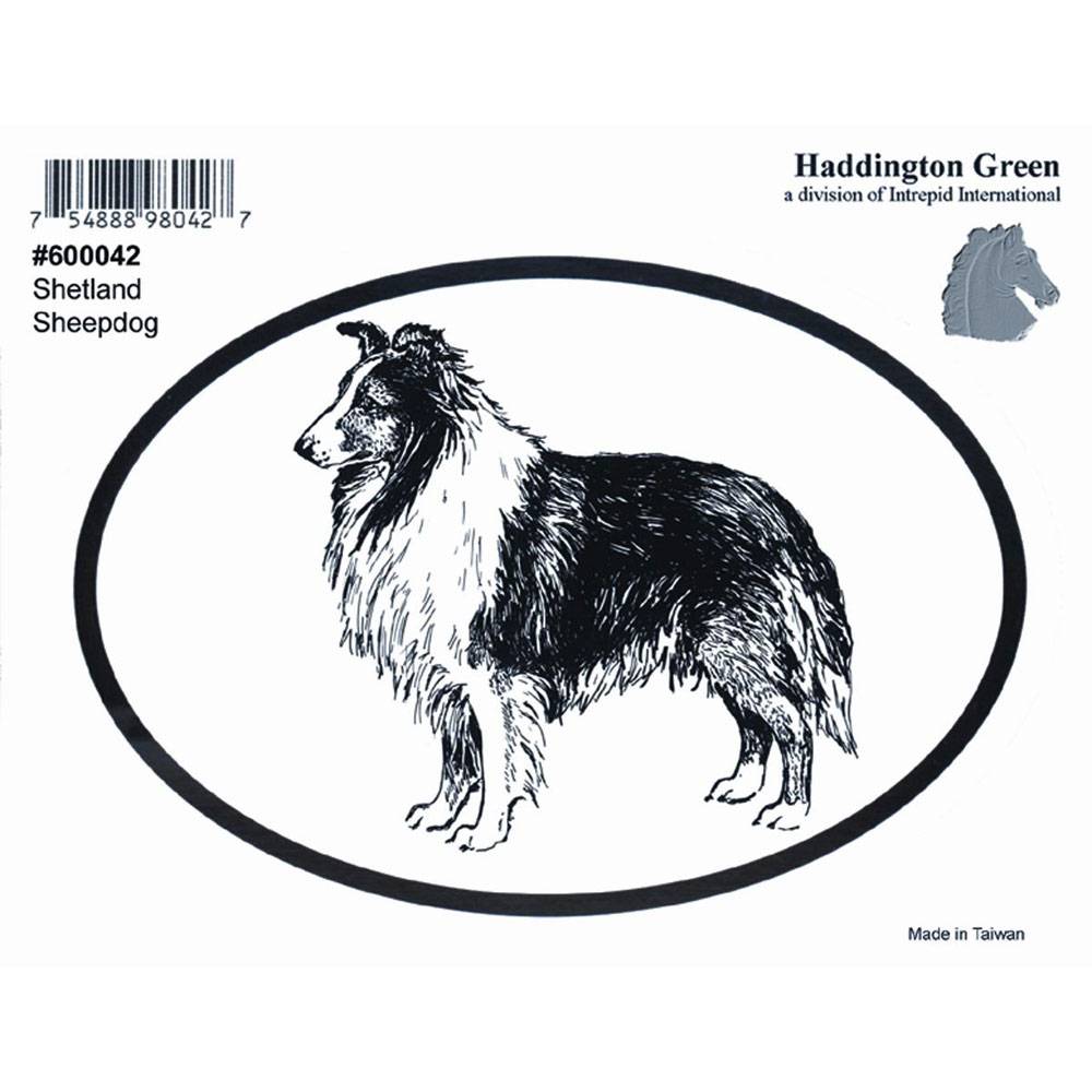 5-188719 Dog Decal - Shetland Sheepdog Sheltie - Pack Of 6 sku 5-188719