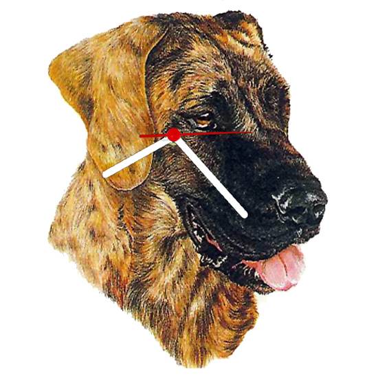 Great Dane Shaped Clock