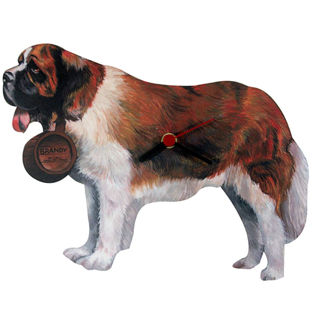 5-190743 Saint Bernard Shaped Clock sku 5-190743