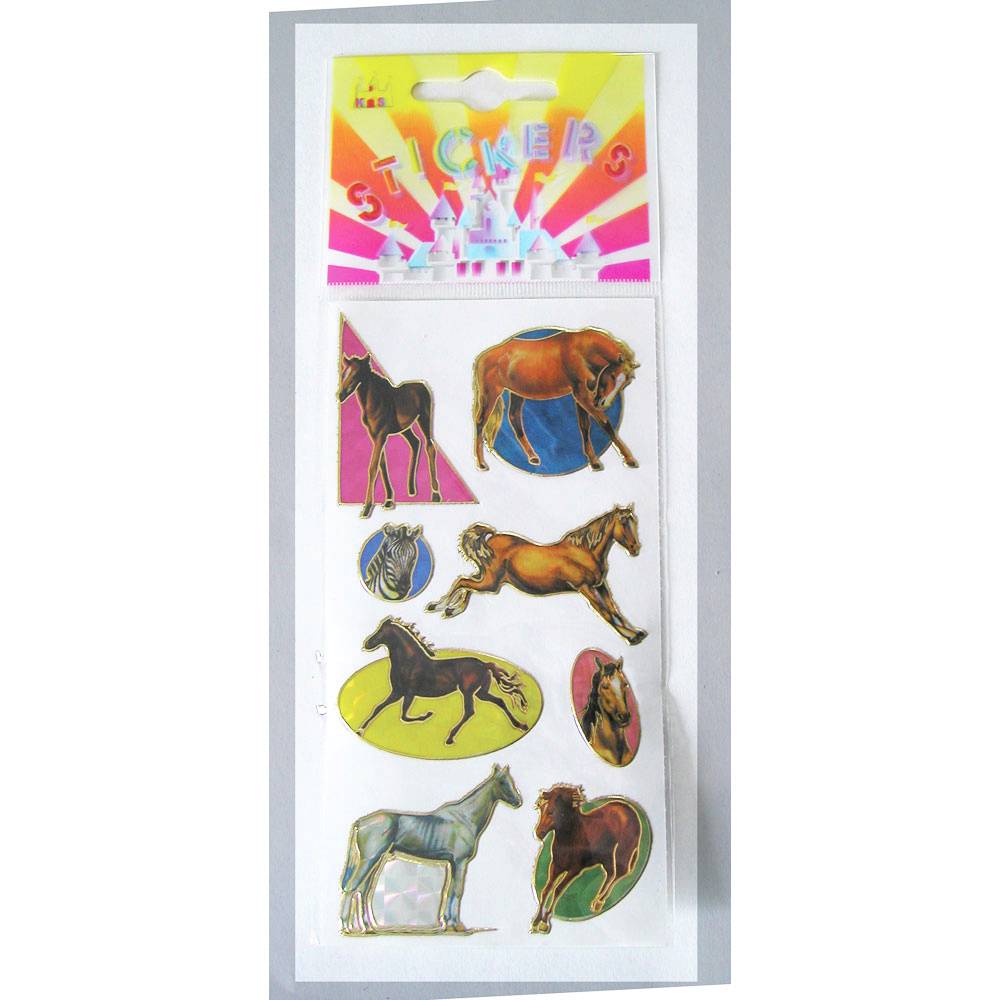 Hologram Horse Stickers