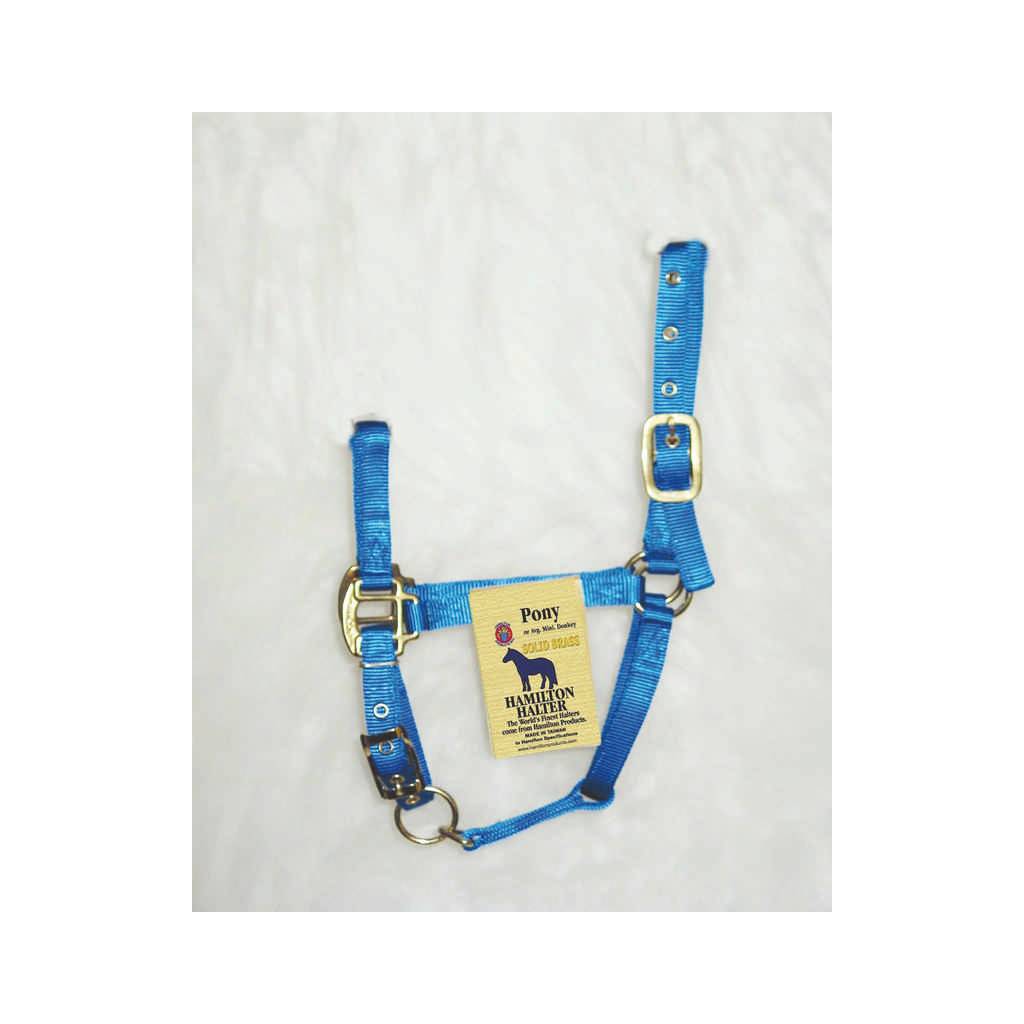 Hamilton Pony Halter with Adjustable Chin and Snap