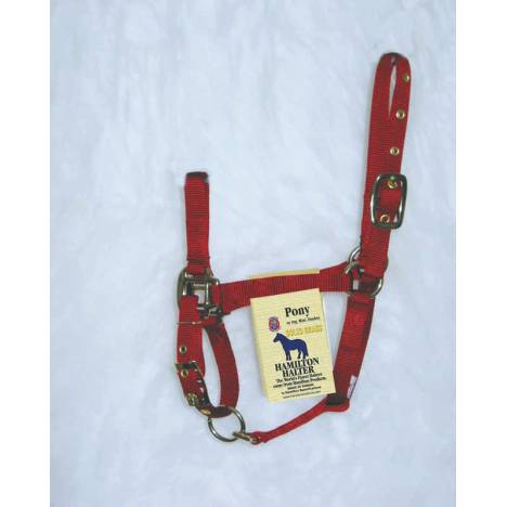 Hamilton Pony Halter with Adjustable Chin and Snap