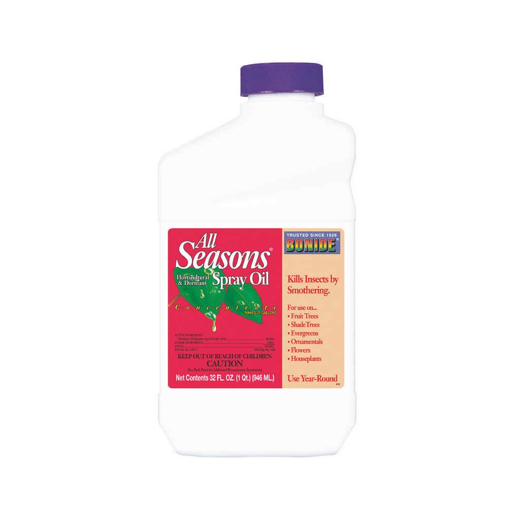 All Season Hort Oil Concentrate Insect Control