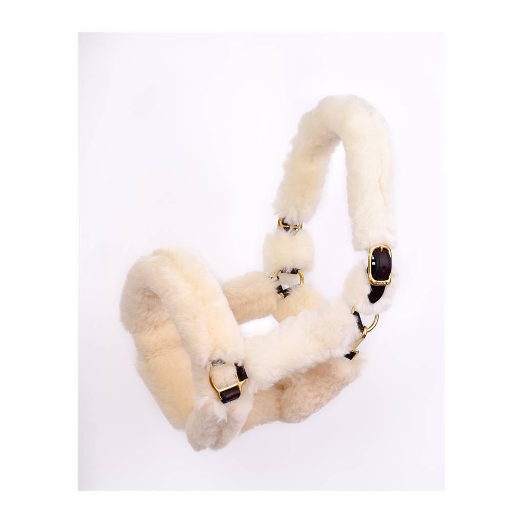 Perri's Natural Sheepskin Shipping Halter