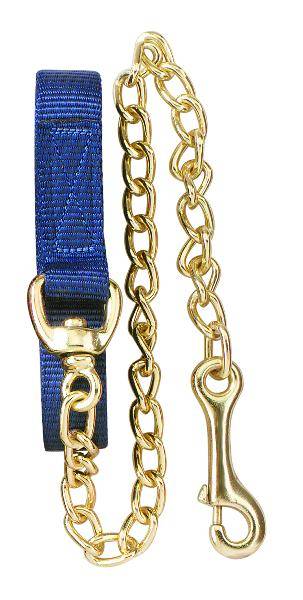 5-219391 Perris Flat Nylon Lead with Brass Plated Chain sku 5-219391