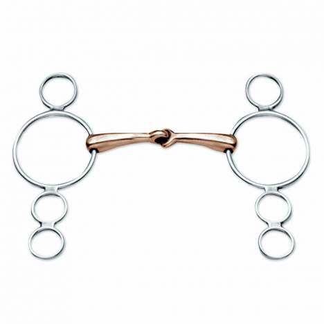 Korsteel Copper Mouth Large Ring Double Dutch Gag