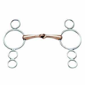 Korsteel Copper Mouth Large Ring Double Dutch Gag