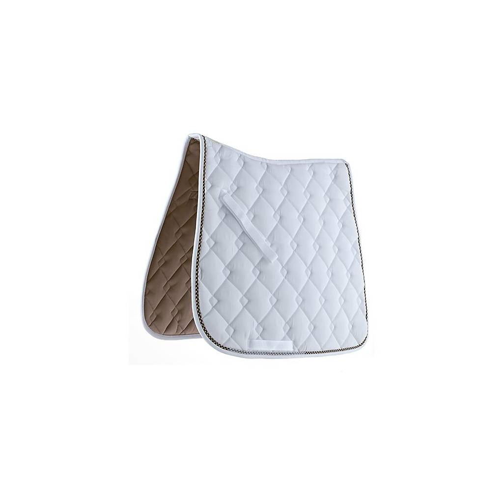 Ecole by Roma Dressage Double Diamond Quilt Saddle Pad