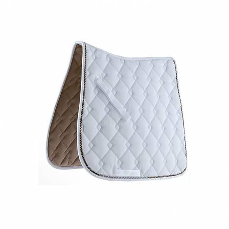 Ecole by Roma Dressage Double Diamond Quilt Saddle Pad