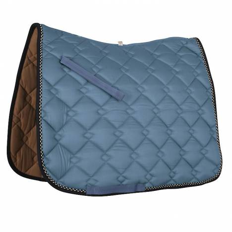 Ecole by Roma Dressage Double Diamond Quilt Saddle Pad