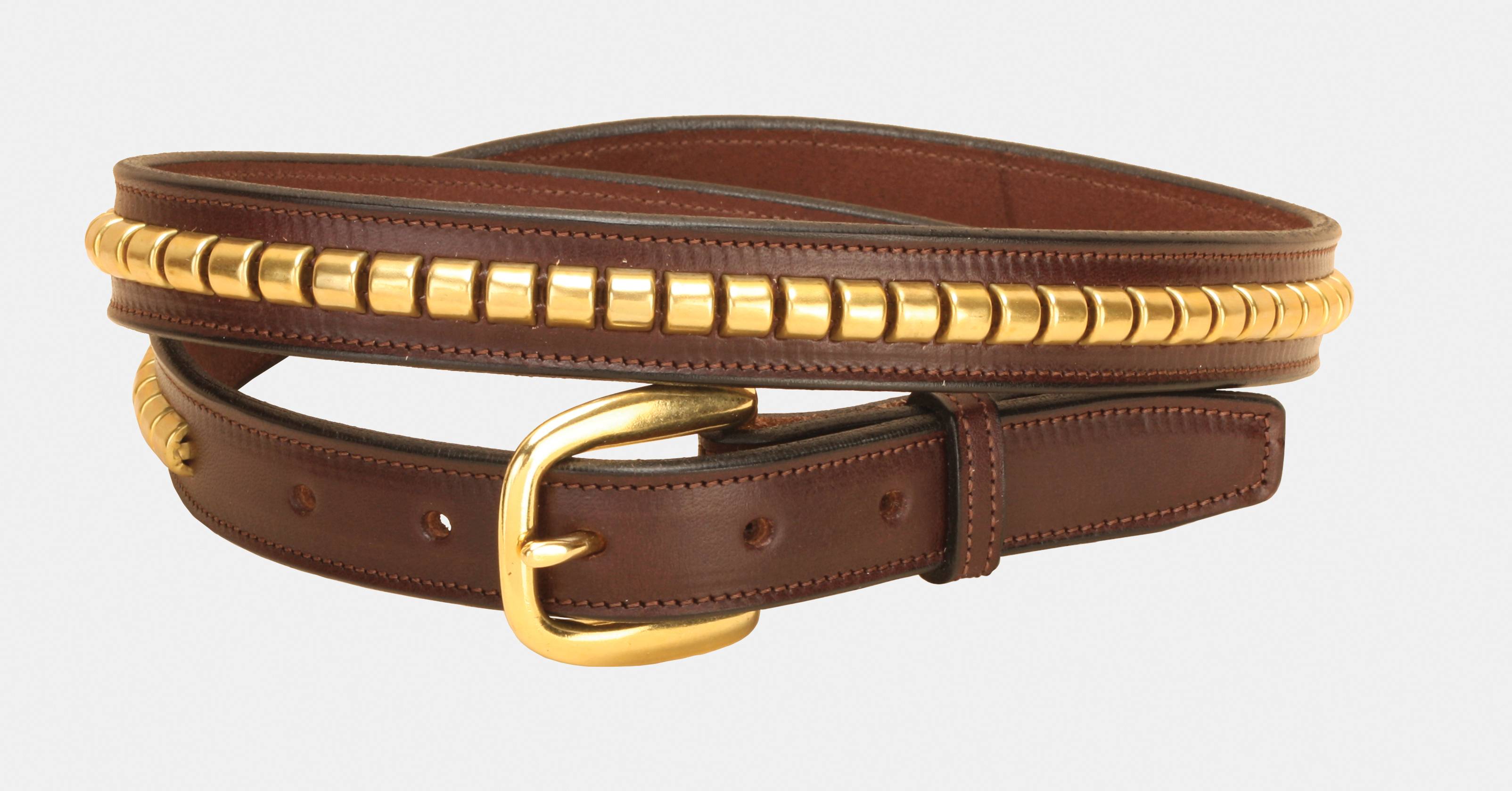 Tory Leather Men's Leather Clincher Belt