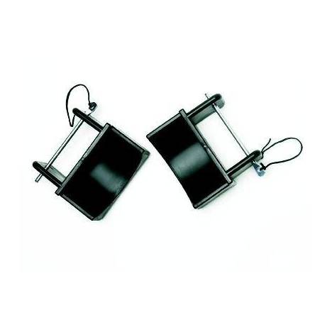 Steel Jump Cups with Black Pins