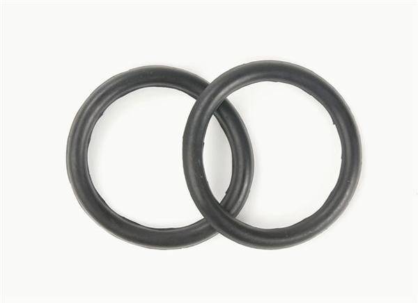 453256BLK ONE Rubber Peacock Bands sku 453256BLK ONE