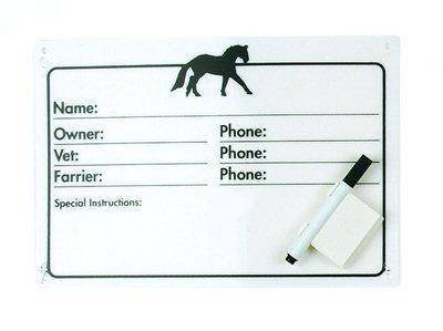 Dry Erase Pen for Horse Stall