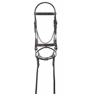 Camelot  Lined Event Bridle with Flash and Rubber Grip Reins