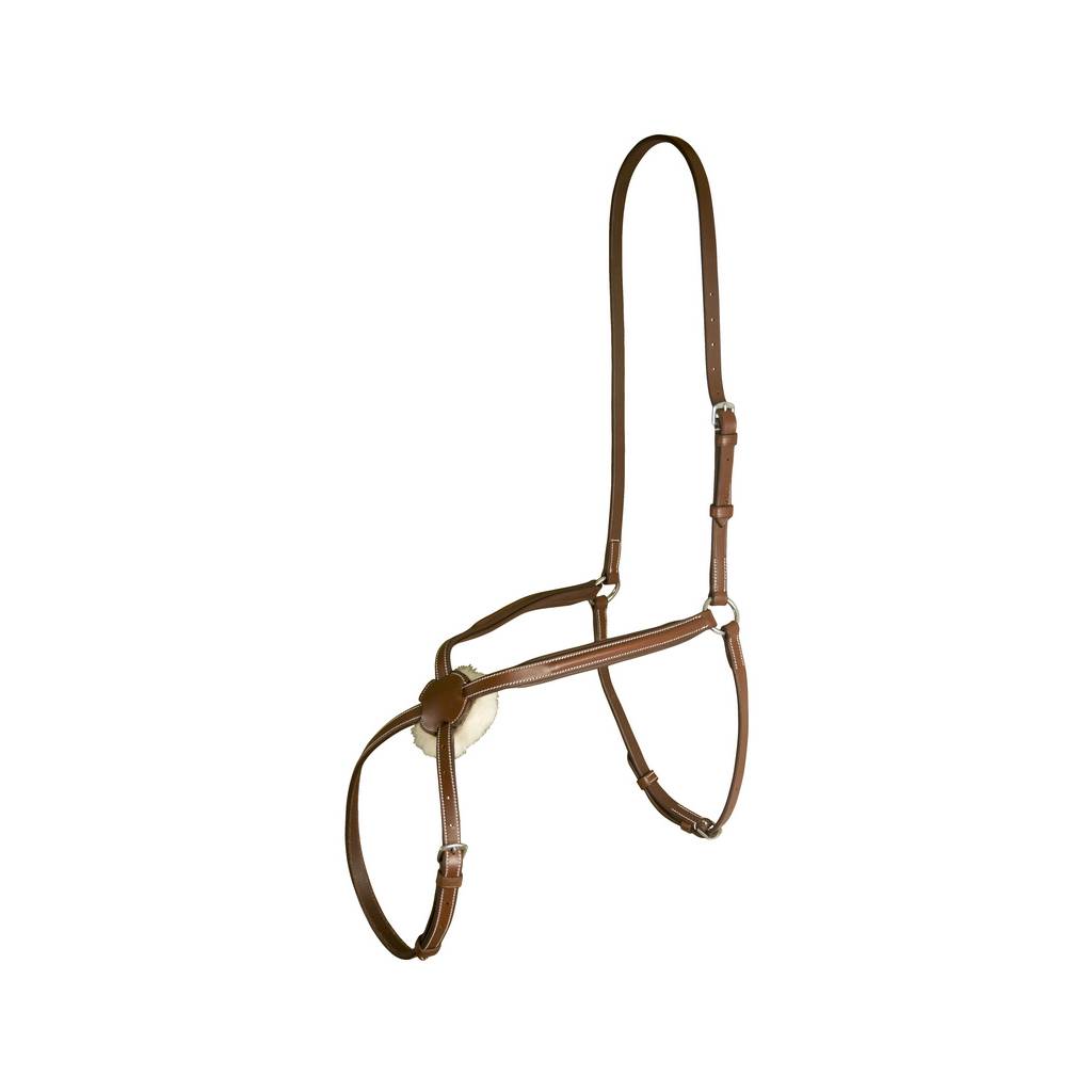 Da Vinci Plain Raised Adjustable Fig-8 Noseband