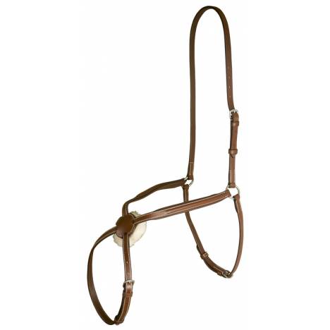 Da Vinci Plain Raised Adjustable Fig-8 Noseband