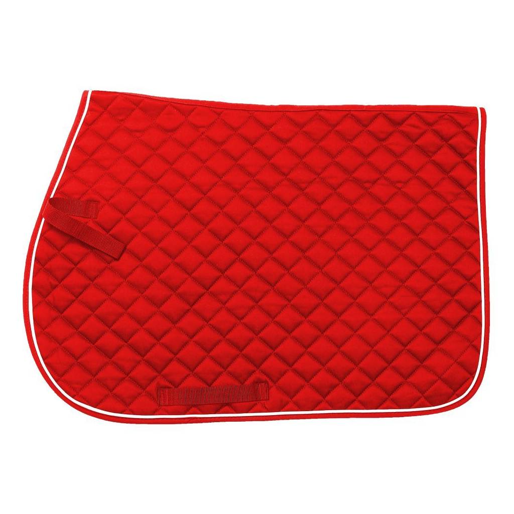 EquiRoyal Square Quilted English Saddle Pad