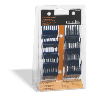 Andis 9 Piece Small Comb Set