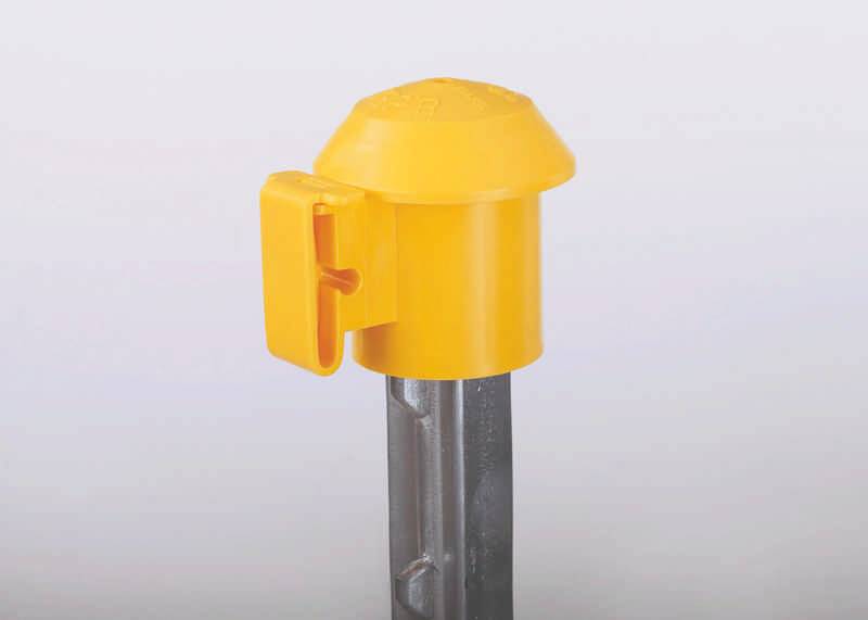 Dare Products T Post Topper Insulator Yellow - 2027