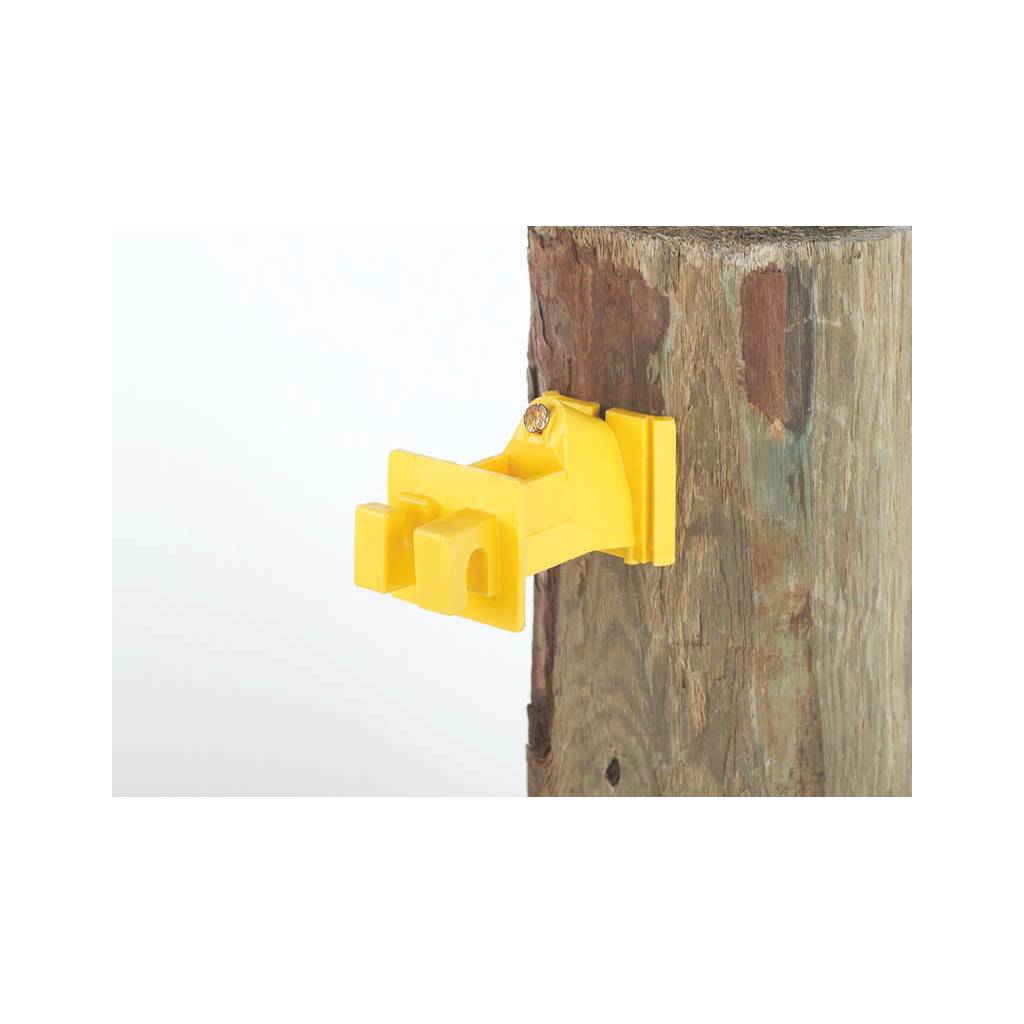 Extend electric fence Wood Post Insulator