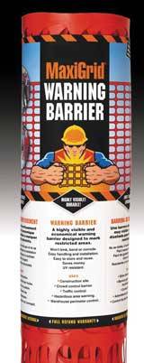 Maxigrid Warning Barrier