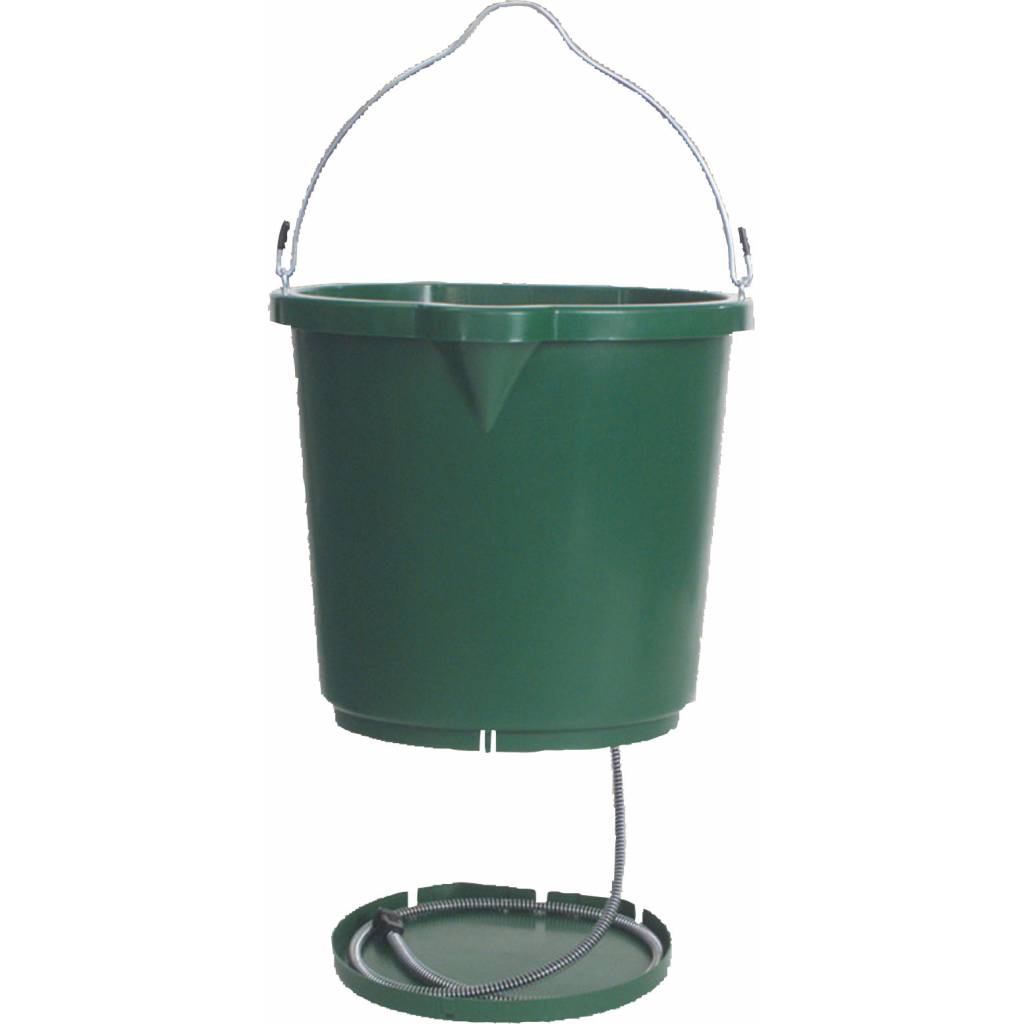 Farm Innovations Flatback Heated Bucket (Hideaway Cord)