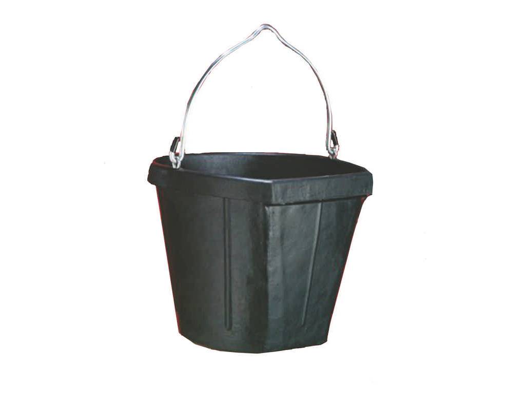 large animal Corner Bucket Rubber B600 EquestrianCollections