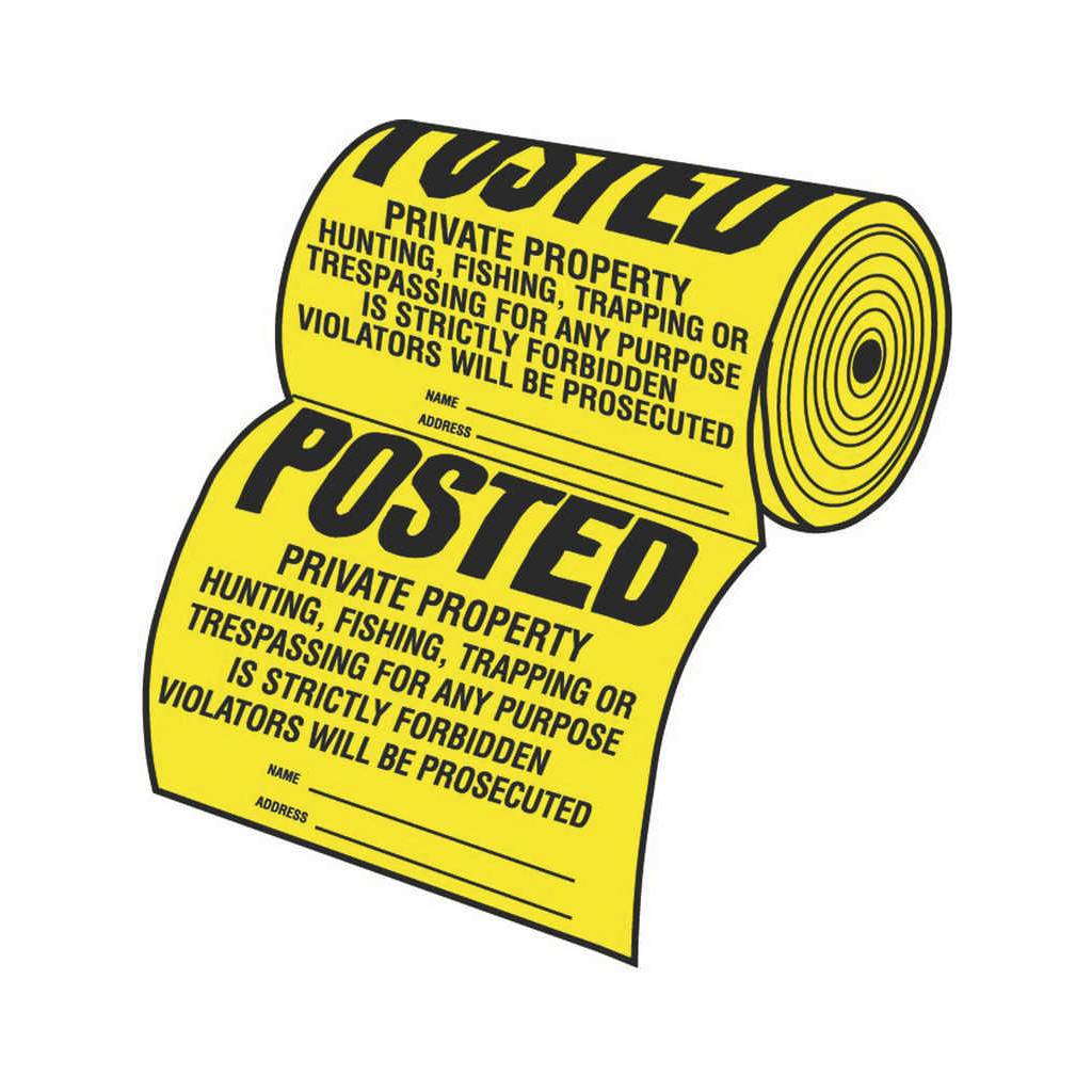 100-Piece Tyvek Sign Roll