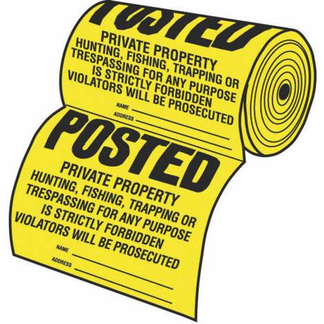 100-Piece Tyvek Sign Roll