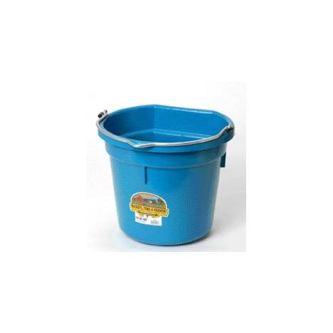 Little Giant DuraFlex Plastic Flat Back Bucket