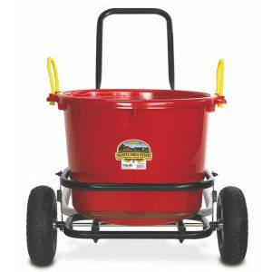 Little Giant All-Purpose Two-Wheel Muck Cart - Pneumatic Tires