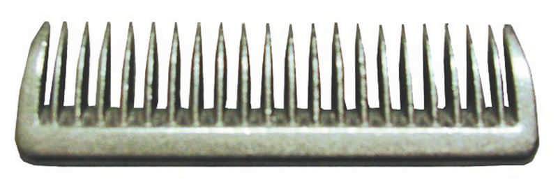 Partrade 084160 3.5 in. Pulling Comb for Horses - Silver