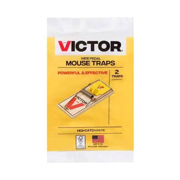-victor M035 2 Count Easy Set Mouse Traps
