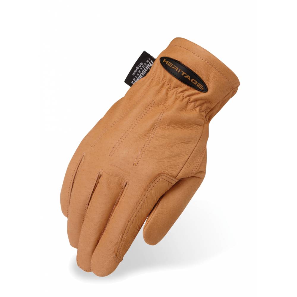 Heritage Gloves Winter Work Glove Black Tan