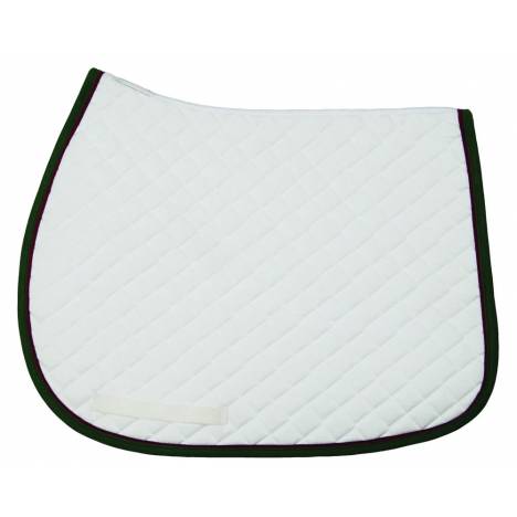 TuffRider Basic All Purpose Saddle Pad with Trim and Piping